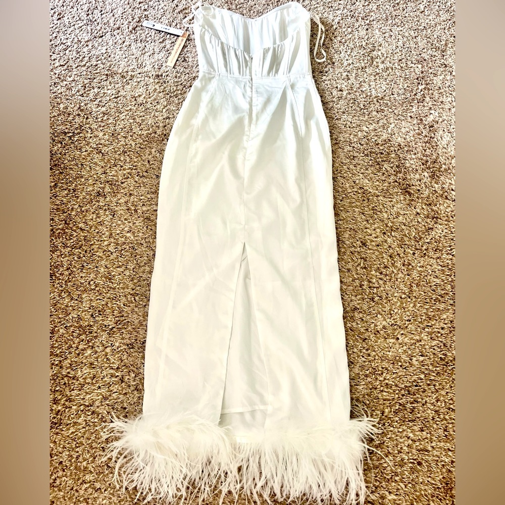 AQUA white dress - Picture 3 of 4